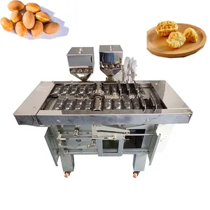 SN-QDMECH Automatic Stainless Steel Shopping Mall Cream Stuffed Cake Maker Walnut Cake Machine Sandwich Bread Machine thumbnail-1