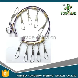 Stainless Steel 10 Key Fishing, 1.5Meters Locking Clasp With Life Float Fishing Accessories Fishing Lock thumbnail-1