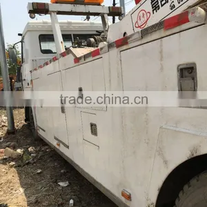 Used Condition CNHTC Si Tai er Wang Wrecker Year 2009 Second Hand Si Tai er Wang CNHTC Wrecker Used Condition Wrecker thumbnail-1