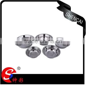 Cheap Price Kitchen Tableware Mixing Bowls Set Deep Food Container Matel Bowls Mixing Bowl Stainless Steel thumbnail-4