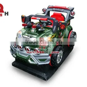 Deluxe SUV Car Rocking Rides Green QHRR-06 thumbnail-1