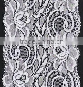 Fashion Elegant Style Fancy Jacquard Lace for Wedding Dress thumbnail-1