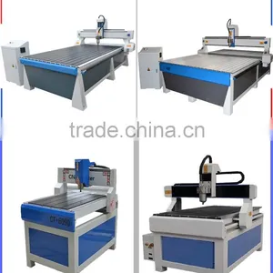 3.2KW Water Cooling Spindel Acrylic , MDF , PVC , Advertising CNC Router Machine Price thumbnail-3