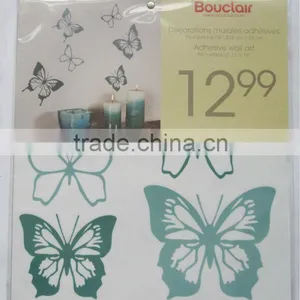 Green Butterfly Pattern Wall Sticker for Bedroom thumbnail-1