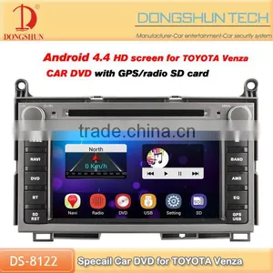 Hot Selling Car 2 Din DVD Player for Toyota Venza thumbnail-1