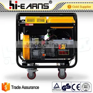 5kw Open Frame Omni Directional Wheel Diesel Generator Prices thumbnail-4