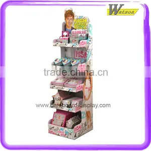 Hot Sale Good Quality Shelf Design Cardboard Display Stand for Cosmetic thumbnail-1