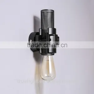 Loft Industrial Vintage Bedside Lamp and With E27 *1 Wall Light Wall Lamp thumbnail-1