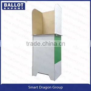 Folding Cardboard Election Polling Booth, Polling Station thumbnail-3