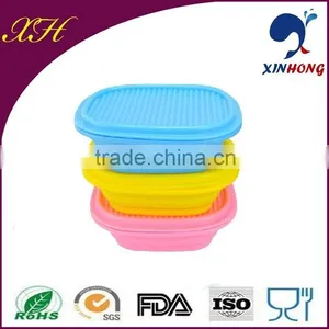 New Design And Eco-friendly Rubber Set Meal Box thumbnail-1