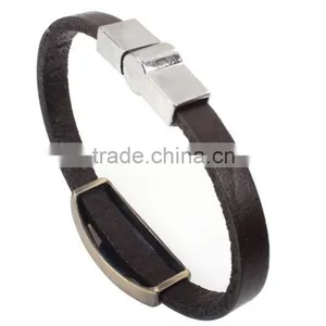 2016 New Fashion Leather Bracelet Best for Gift thumbnail-2