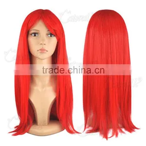 WOMENS LADIES LONG STRAIGHT FANCY DRESS FULL HAIR CLIP WIG COSTUME COSPLAY PART W378 thumbnail-1