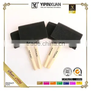4PCS High Quality Plastic Handle Sponge Brush thumbnail-1
