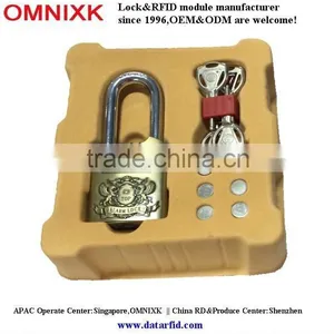 Brass Alarm Siren Padlock AL-50 With 4pcs Keys thumbnail-3