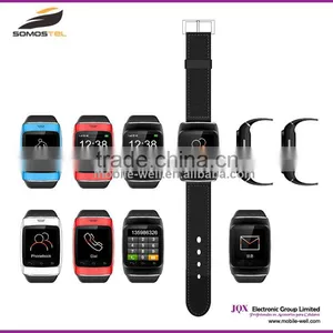 [Somostel] S12 Smart Bluetooth Digital Watch Connect Android/IOS Phone Watch Sync Call Pedometer Touch Screen Bluetooth Watch thumbnail-1
