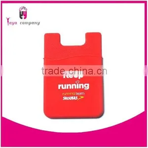 Silicone Mobile Phone Card Holder 3m 300lse Sticker Pouch for Phone thumbnail-2