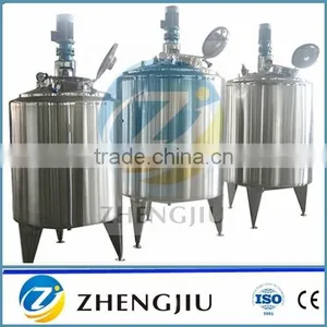 Sanitary Food Grade Liquid Mixing Tank Vessel / Mixer for Frult Pulp thumbnail-1