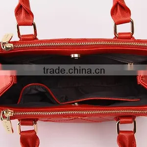 M3702 2016 Hot Sale Fashion Handbag for Young Lady pu Tote Bag Manufacturer thumbnail-5