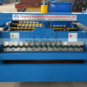 HOT SALE! China Fully Automatic Corrugated Sheet Metal Roof Making Machine thumbnail-3