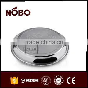 Polishing Stainless Steel Flower Plate for Food thumbnail-1