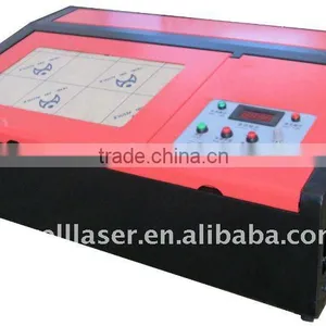 Dowell CO2 Stamp Laser Engraving Cutting Machine/Mini Portable Rubber Wood Stamp 40w Laser Engraver thumbnail-3