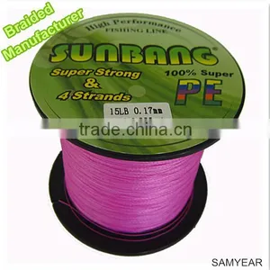 Sunbang Fishing Tackle Super Strong Spectra Braid Fishing Line thumbnail-1