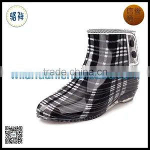 Women Ankle Boots Plastic Garden Shoes Waterproof thumbnail-3