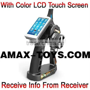 Mr-496it4 Touch Screen Transmitter 4CH Bidirectional Auto Frequency Hopping Digital Proportional Remote Controller thumbnail-1