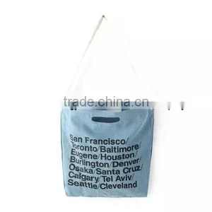 #4res Uable Softback Organic Cotton Denim Bag Price thumbnail-1