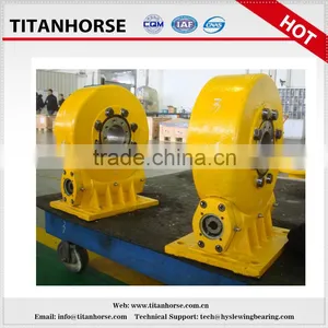 Vertical Type Axis Slew Drive Sun Solar Tracking System thumbnail-1