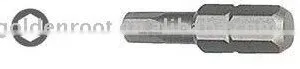 Hexagon (Allen) Insert Bit -1/4"(DIN 3126 Form C6,3), Screwdriver Bit, Insert Bit, Bit Set, Hand Tool thumbnail-1