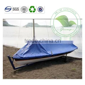 Cheap Waterproof PVC Coated Tarpaulin Boat Cover/PVC Protective Cover/PVC Dust Cover thumbnail-1