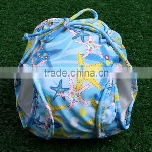 New Pattern Washable Baby Swim Diaper One Size Reusable Reusable SwimWear thumbnail-2