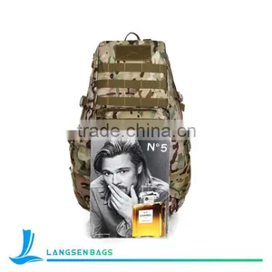 Wholesale China Canvas Backpack Large Capacity Outdoor Military Camouflage Backpack thumbnail-3