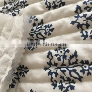 Quilted Fabric, Printed Embroidered Stripe Quilting Fabric,printed Quilted Coat Fabric thumbnail-2