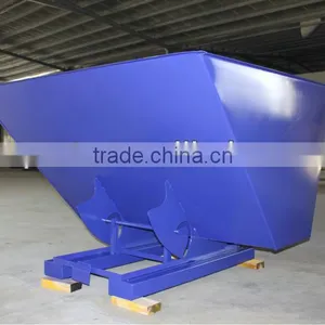 Metal Forklift Waste Bin Skip Bin thumbnail-1