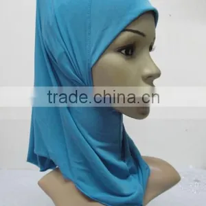 H311 Plain Small Girl Hijab,muslim Scarf, Can Order All White thumbnail-3