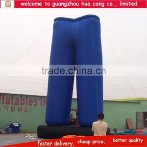 New Design Advertising Inflatable Pants / Giant Inflatable Jeans / Customized Inflatable Trousers for Sale thumbnail-1