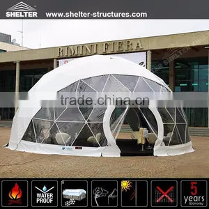 UV Resistant Clear Span Geodesic Dome Tents Kit for Beach Event thumbnail-2
