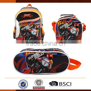 New Cartoon School Pencil Cases Bags for Boys thumbnail-5
