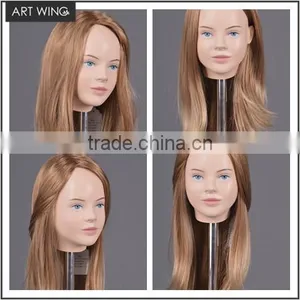 White Male Mannequin Head With Beard for Hat and Scarf Displays thumbnail-2