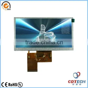 TFT LCD 5 Inch Industrial Tft Lcd Display With 800*480 Resolution, High Brightness and RGB Interface thumbnail-1