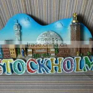 Polystone Souvenir Polyresin Fridge Magnet, Customized Tourist Magnet,,resin Magnet thumbnail-1