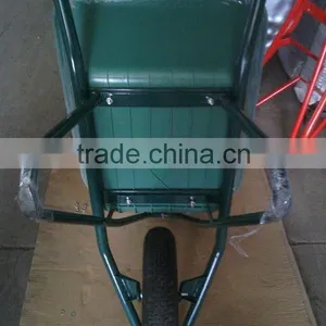 WB6408 Heavy Duty Plastic Tray Wheelbarrow thumbnail-4