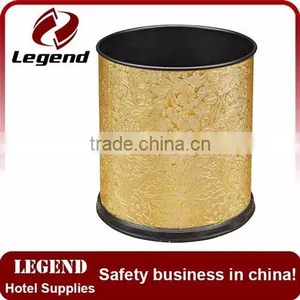 Faux Leather Single Layers Trash Can Manufacturer thumbnail-2