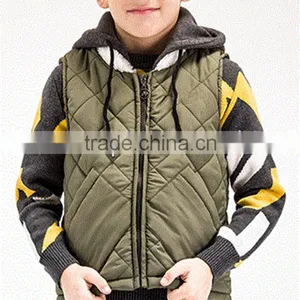 2015 Wholesale Boys Winter Quilted Vest thumbnail-2
