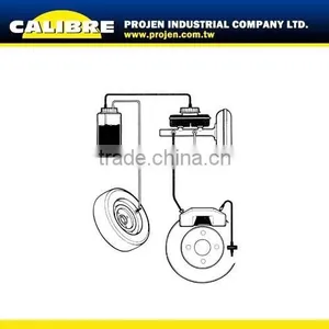 CALIBRE One Man Pressure Brake Fluid Bleeder Brake Bleeding Kit thumbnail-2