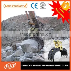 CE-approved Mechanic Rotating Stone Grapple thumbnail-1