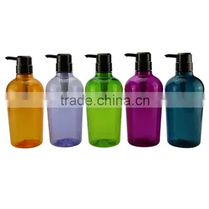 650ml New Product Custom Plastic Bottle With Pump Dispenser, Types of Shampoo Bottle Quality Choice thumbnail-2
