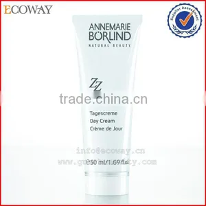 High Class Day Cream Cosmetic Tube With Clear Screw Cap thumbnail-1